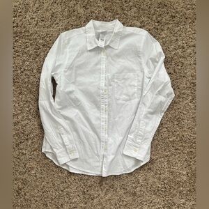 White Button-Up Shirt